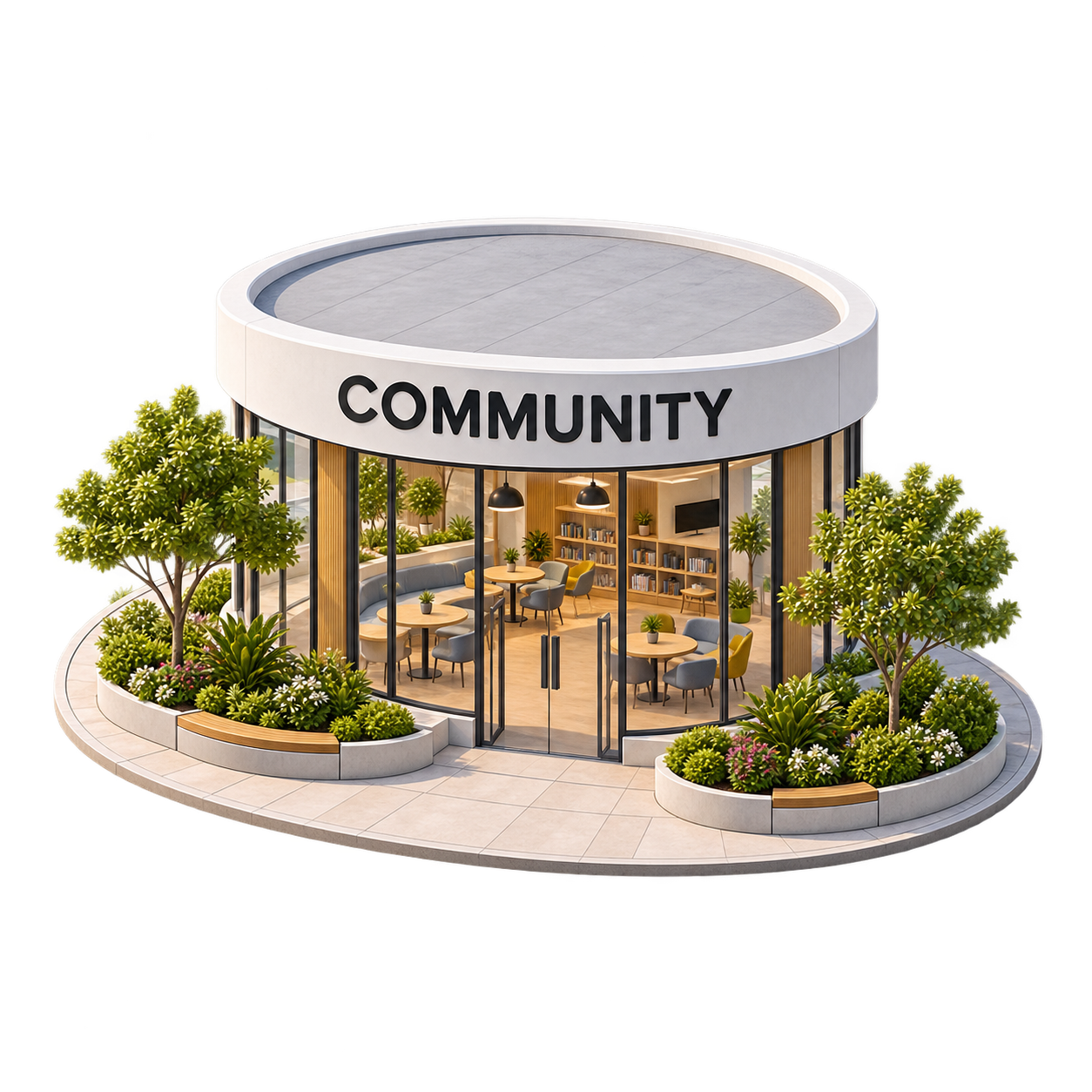 Edificio de Community.