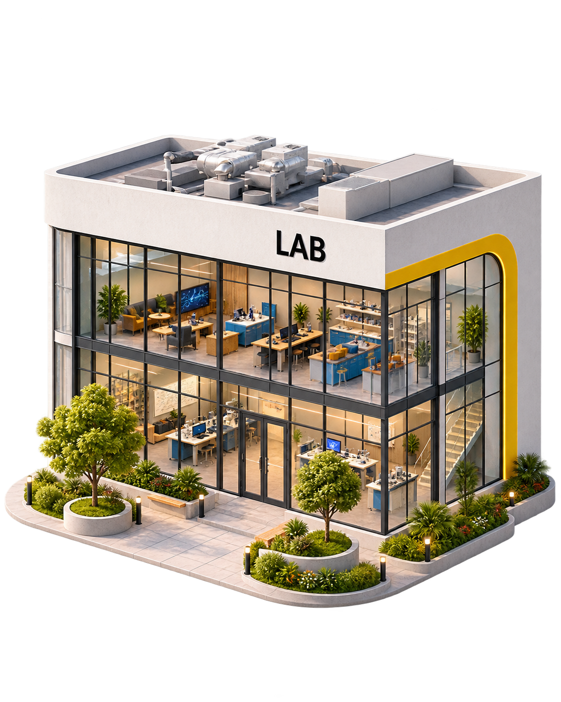 Edificio de Laboratory.