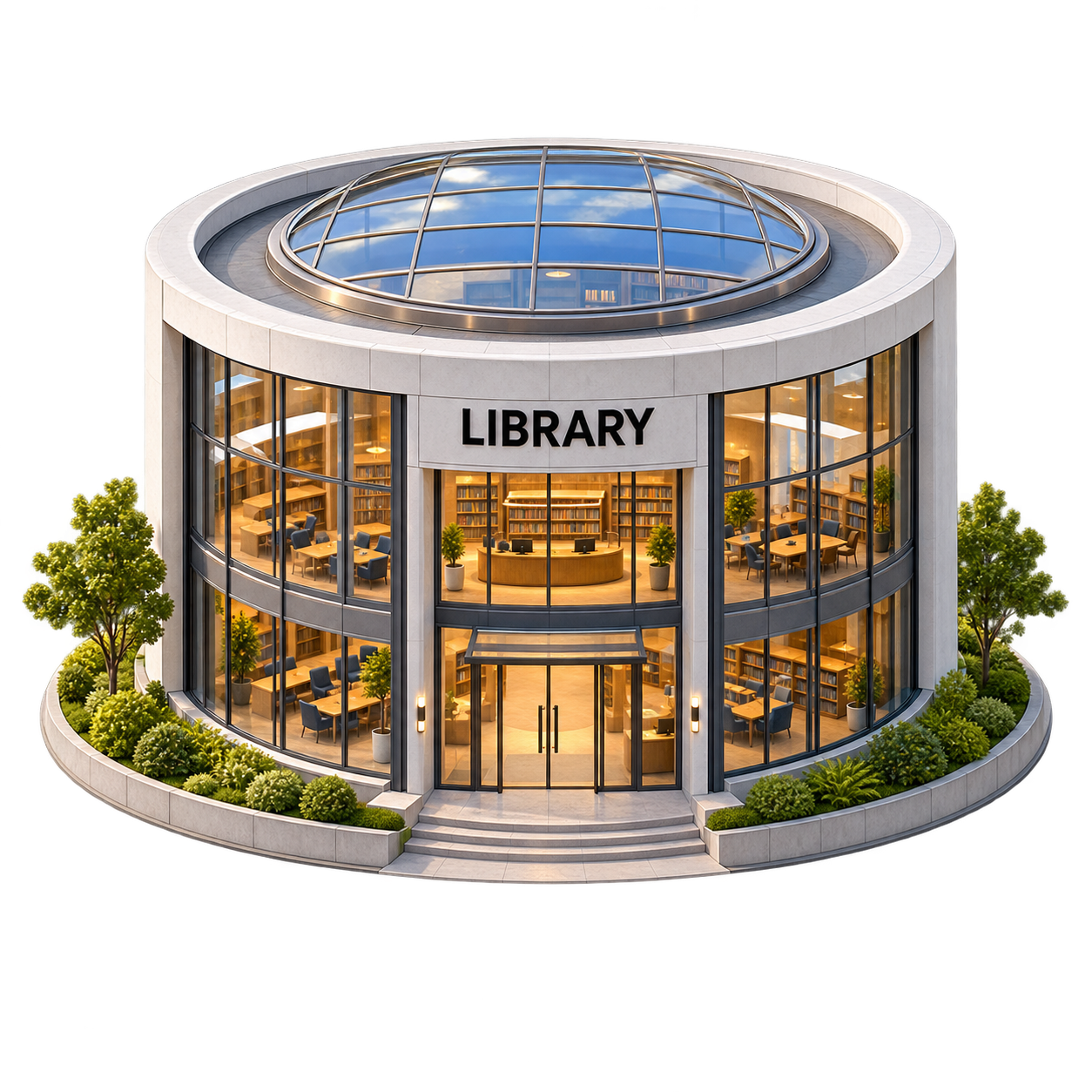 Edificio de Library.